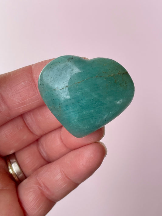 Cœur Amazonite extra n*1