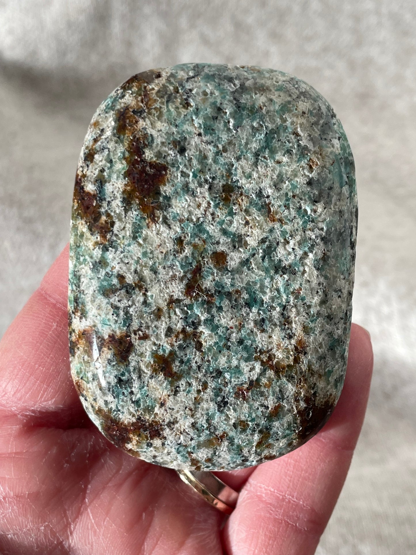 Amazonite + Grenat