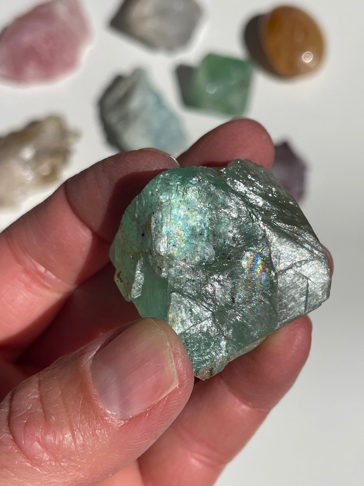 Fluorite bi-pyramidale n*1