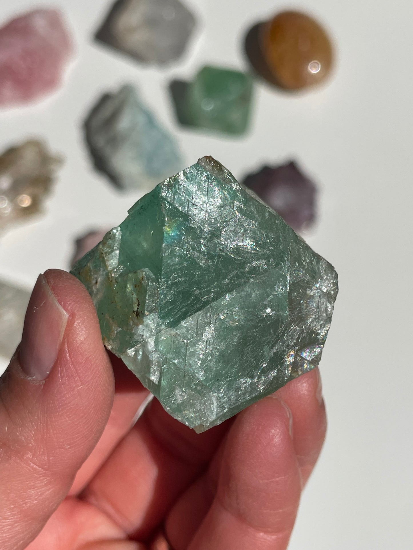 Fluorite bi-pyramidale n*1