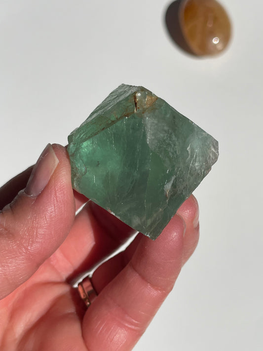 Fluorite bi-pyramidale n*3