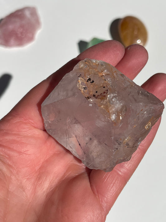 Fluorite bi-pyramidale n*2