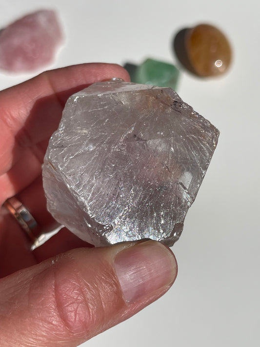 Fluorite bi-pyramidale n*2